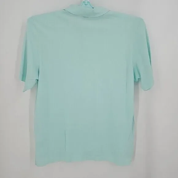 Vineyard Vines 100% Mercerized‎ Cotton Light Green Polo Size XL - Picture 5 of 5